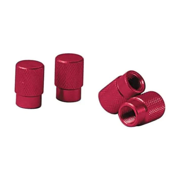 Sport Cap Set 4 Tappi Coprivalvola Rosso Tappi Coprivalvola Protezione/estetica Spedito Oggi