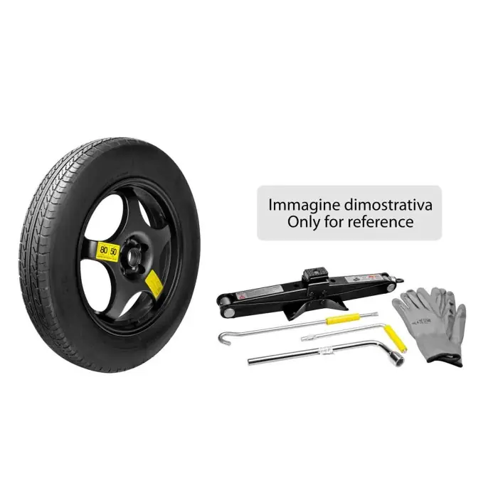 Compra Online Lega 125/70 18 Kit Ruotino Di Scorta Serie 1 (f40)-serie 1 (f70) Kit Ruotino Di Scorta In Lega Kit Ruotino Di Scorta