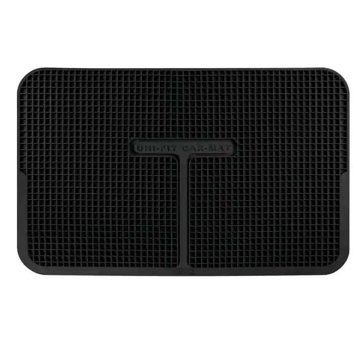 Uni Fit Tappetino In Pvc Nero Tappeti Universali 1 Pz Tappeti Universali Non Perdere