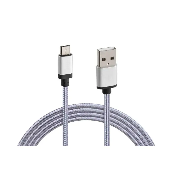 Cavo Rinforzato Usb Micro Usb 100 Cm Grigio Micro Usb Cavi Subito Disponibile