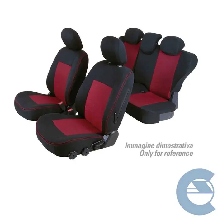 Set Coprisedili Superior Nero/rosso Renault Talisman 4p Serie 30000 Coprisedili Su Misura Miglior Prezzo