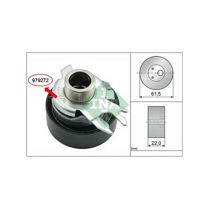 Professionale Rullo tenditore Cinghia dentata 531 0252 30 SCHAEFFLER INA per VW SEAT SKODA