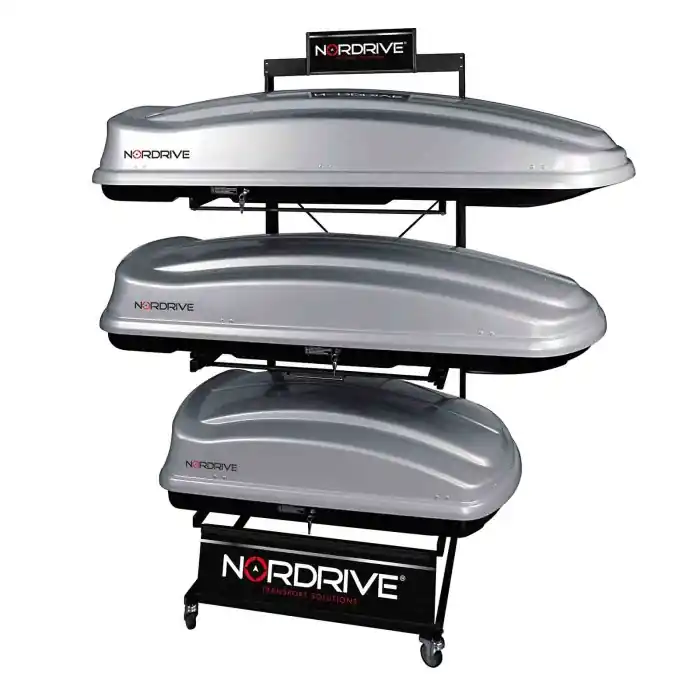 Espositore Con Ruote Per 3 Box Tetto Accessori E Ricambi Box Tetto Acquista Ora