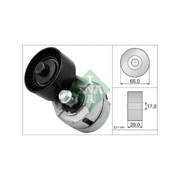 Tendicinghia Cinghia Poly-V 534 0109 20 SCHAEFFLER INA per FIAT ALFA ROMEO Pagamento Sicuro
