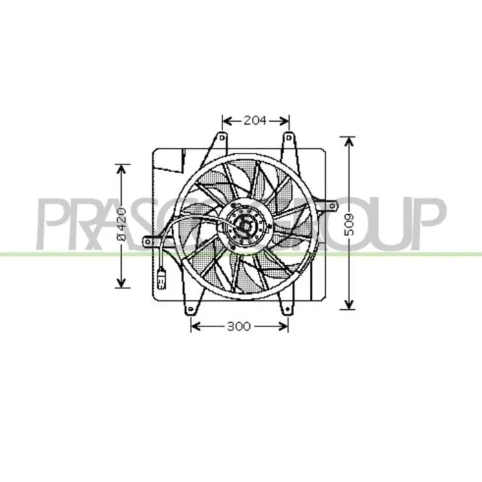 Ventola Per Chrysler/dodge Pt Cruiser Dal 2001 Al 2010 Offerta