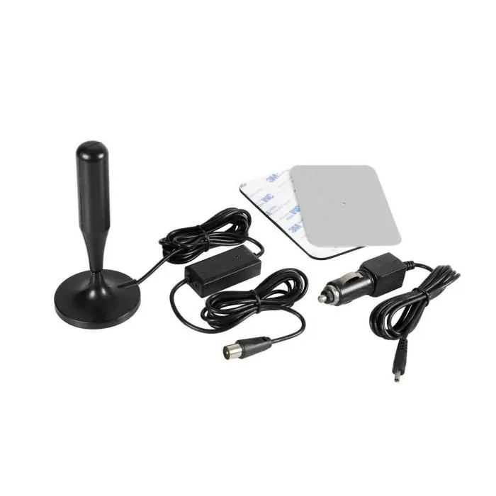 Globo 1 Plus Antenna Tv Amplificata Con Ricezione Digitale 12/24v 130 Mm Tv E Antenne Promo Stagionale
