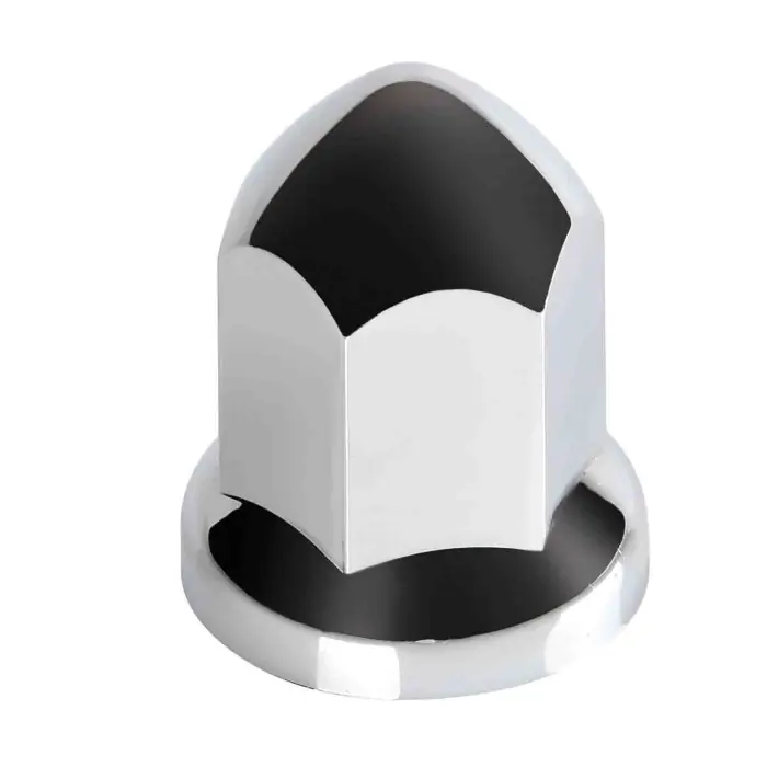 Copribulloni Cromati In Abs Ø 27 Mm Set 8 Pz Abs Copribulloni Camion 97641 Professionale