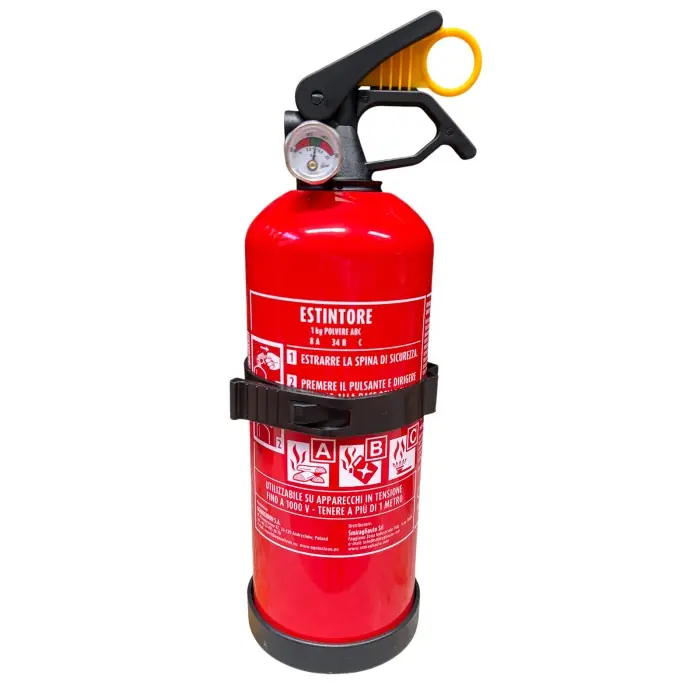 Offerta Limitata Estintore 1 Kg Con Manometro E Sicura Omologato Med Per Auto Camper Barca