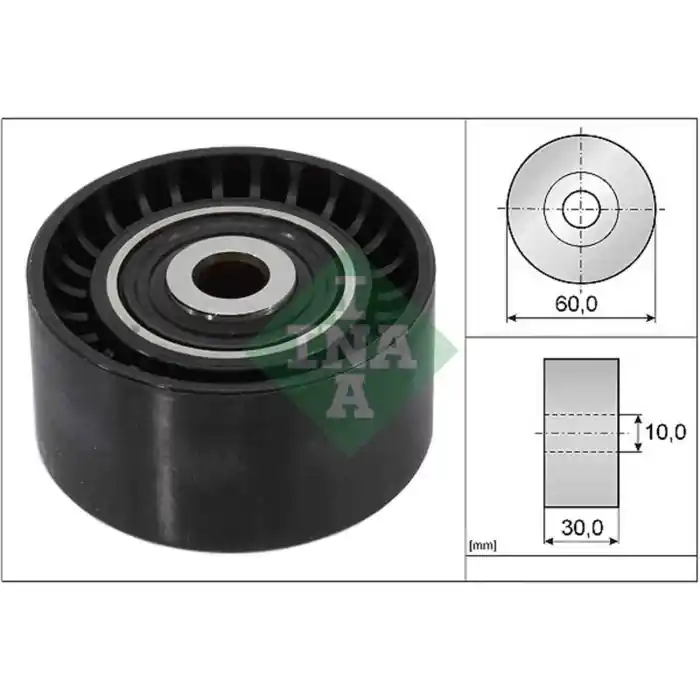 Promozione Galoppino/Guidacinghia Cinghia Poly-V 532 0321 10 SCHAEFFLER INA per PEUGEOT