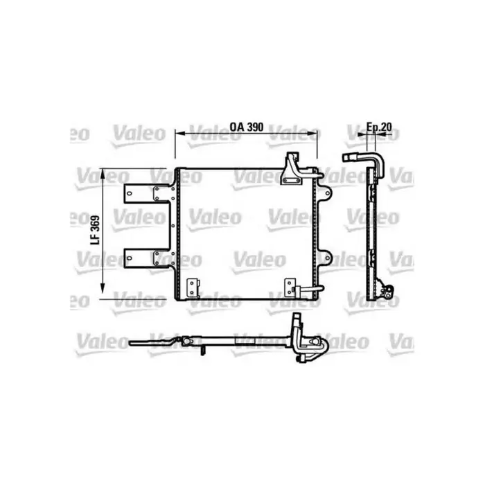 Valeo Rad.a C Volkswagen Polo-lupo 1.4 Tdi 99-01 Compra Adesso