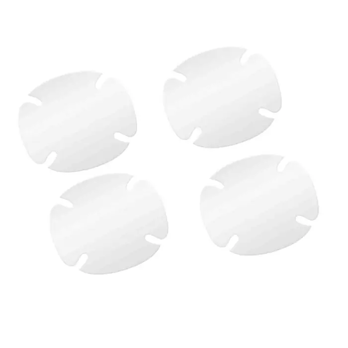 Pellicole Antigraffio Per Incavi Maniglie Set 4 Pz 8 8x8 Cm Pellicole Protettive Protezione Promozione