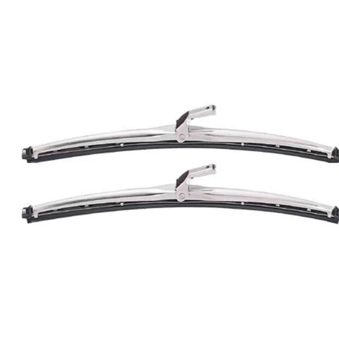 A Buon Prezzo Spazzole Tergicristallo 11" 280mm Cromata Attacco Piccolo Fiat 500 F-l-r 65/75