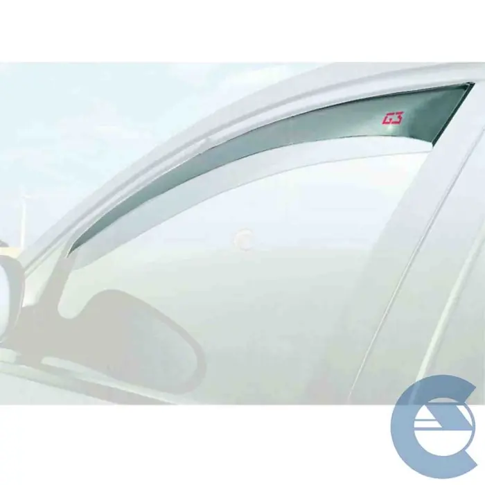 G3 19.226 Coppia Deflettori Auto Per Autobianchi Y10 Dal 1985 Al 1996. Colore Fume Spedito Oggi