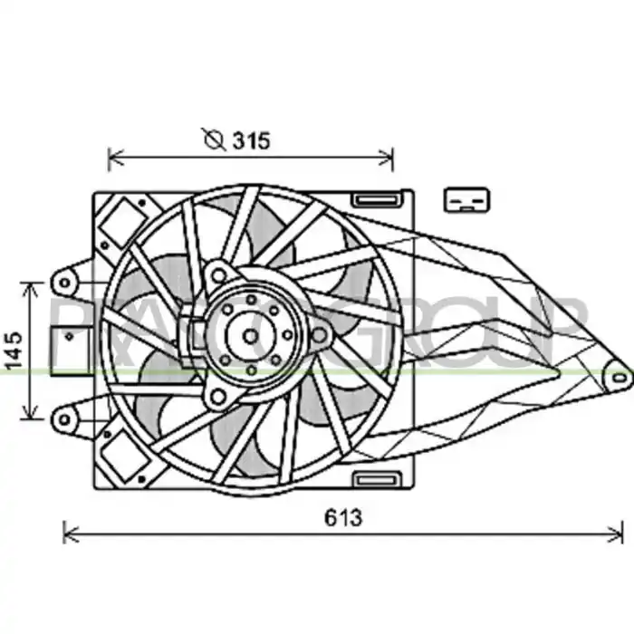 Bestseller Ventola Per Fiat Panda Dal 2003 Al 2011