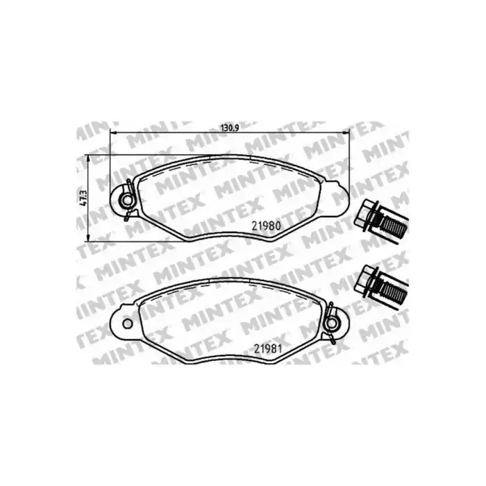 Soddisfatti O Rimborsati Pastiglie Freno Volkswagen Passat 2.3 Vr5 Syncro 4motion 1997 10-2000 11 Mintex
