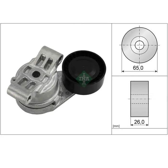 Tendicinghia Cinghia Poly-V 534 0308 10 SCHAEFFLER INA per PEUGEOT Citroen FORD Spedizione Espresso