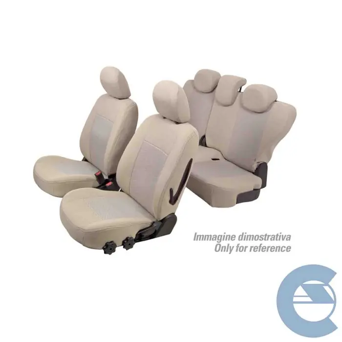 Set Coprisedili Superior Beige Smart Fortwo Serie 33000 Coprisedili Su Misura Qa33001b Esclusivo