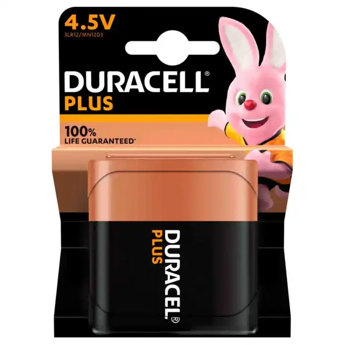 Duracell Plus 100 "4 5 V" 1 Pz Pile E Batterie Ultima Occasione