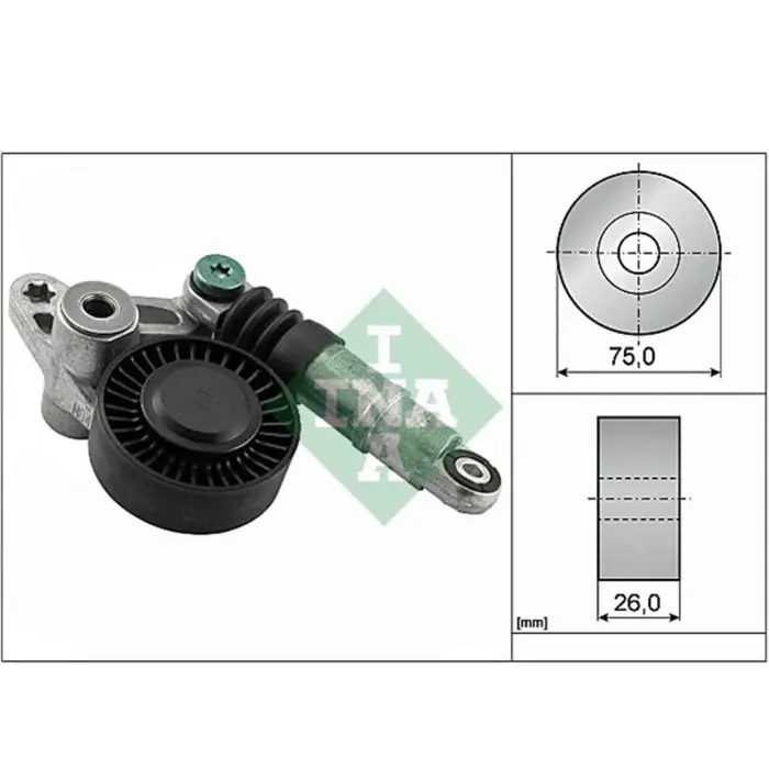 Tendicinghia Cinghia Poly-V 534 0356 10 SCHAEFFLER INA per AUDI VW PORSCHE Promo Stagionale