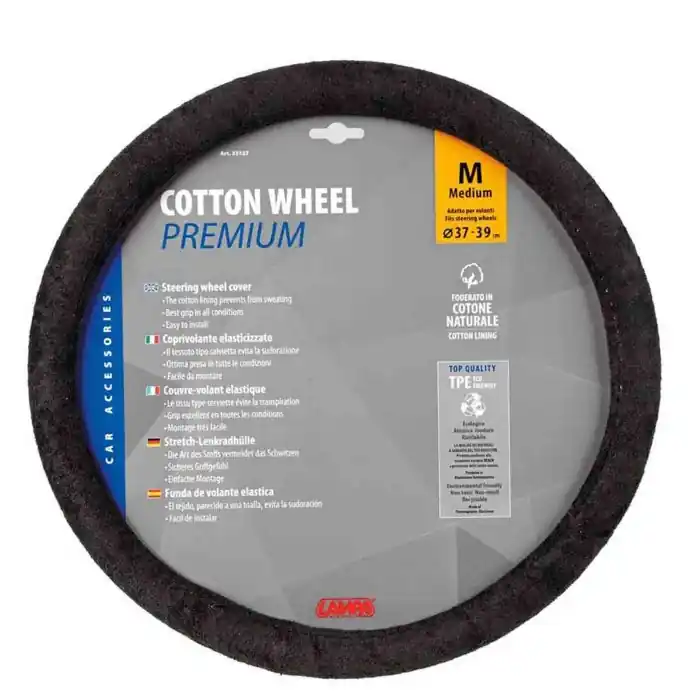 Cotton Wheel Coprivolante In Cotone M Ø 37/39 Cm Coprivolanti In Cotone Coprivolanti Spedito Oggi