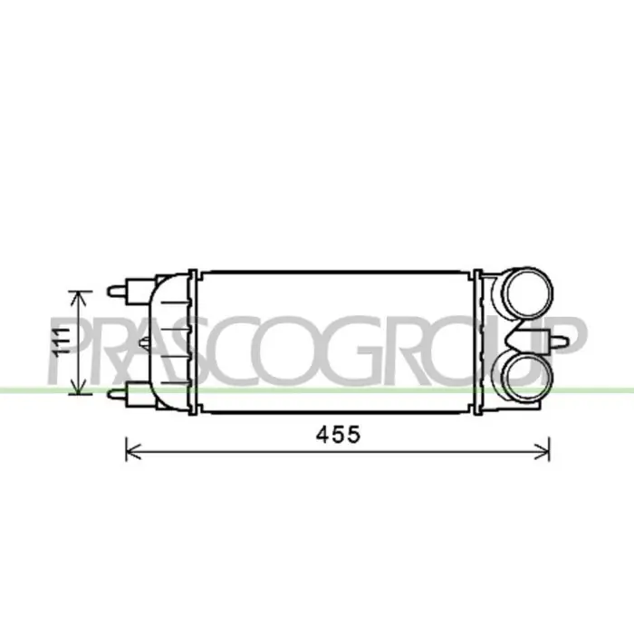 Prezzo Di Fabbrica Intercooler Per Citroen C5 Dal 2011 Al 2017