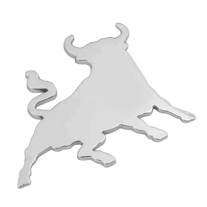 Spedizione Espresso Emblema 3d Cromato Bull Emblema 3d Cromato Emblemi 3d