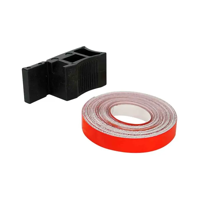 Affare Wheel Stripe Fluo Profilo Adesivo Per Cerchi Ruota Rosso Decorazione Ruote Protezione/estetica
