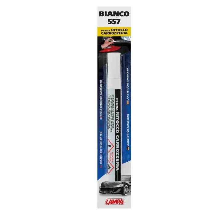 Penna Ritocco Carrozzeria Bianco 557 A1-a3-a4-a5-a6-q3-q5-q7-ducato-id.3-id.4 Penne Ritocco Carrozzeria Lampa Scelto Dai Clienti