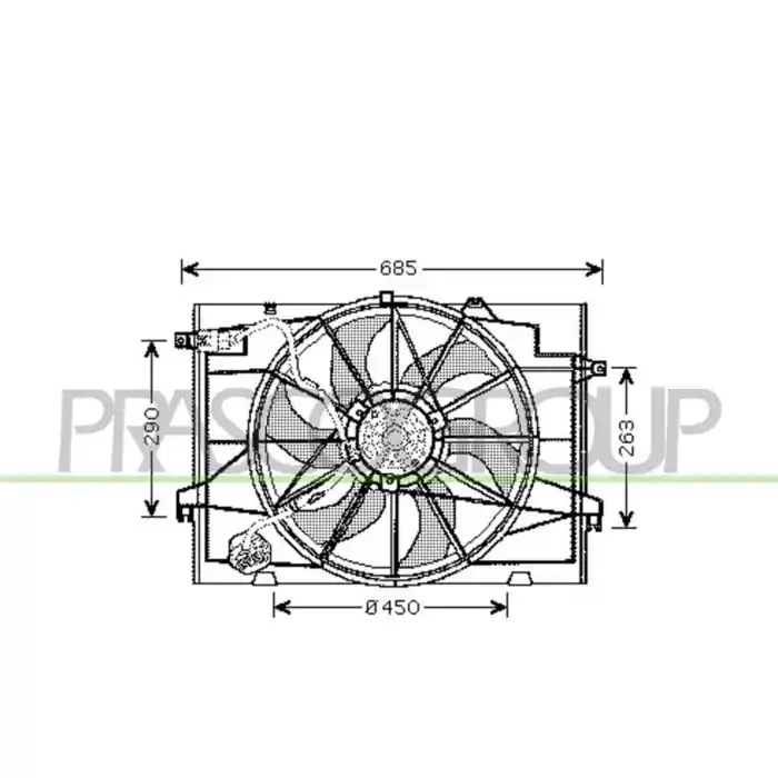 Ventola Per Hyundai Tucson Dal 2004 Al 2010 Prezzo Conveniente