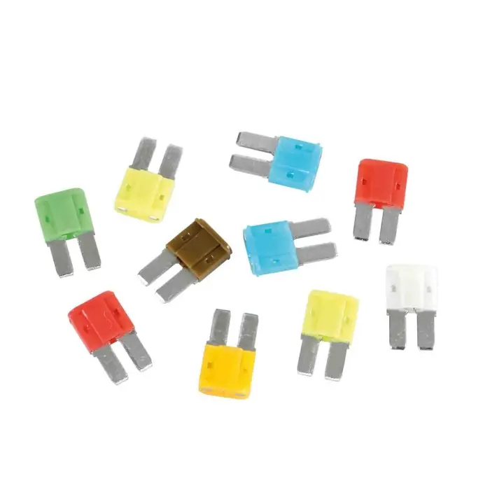 Spedizione Espresso Set 10 Micro Fusibili Lamellari Micro Due Assortiti 12/32v Fusibili Fusibili