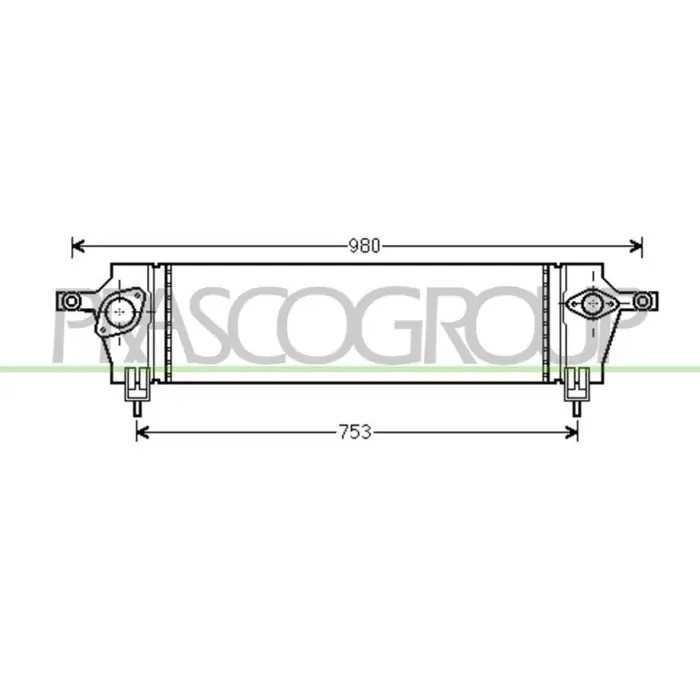 Quantità Limitata Intercooler Per Nissan Qashqai (j10) Dal 2006 Al 2010