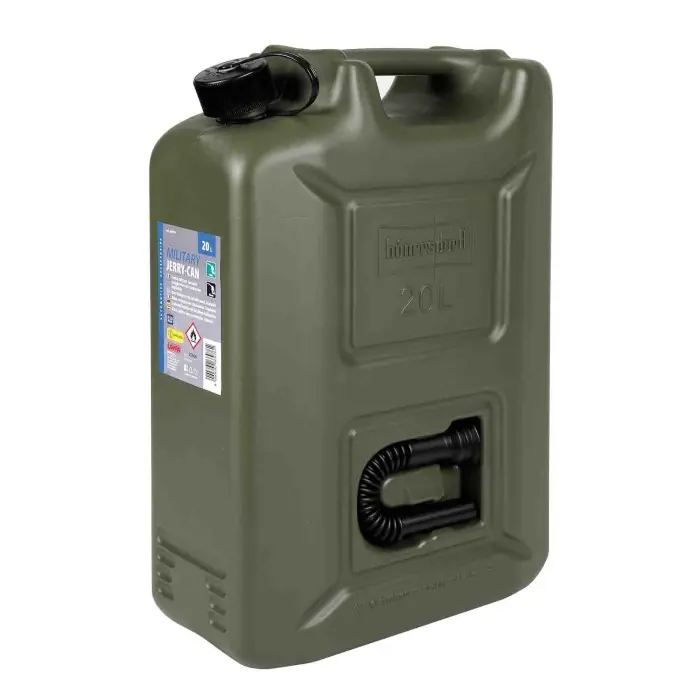Professionale Tanica Carburante In Polietilene Modello Militare 20 L Taniche Taniche