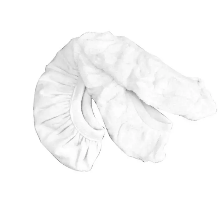 Professionale Set Ricambio 2 Cuffie Copridisco Ø 24 Cm Lucidatrici Lavaggio
