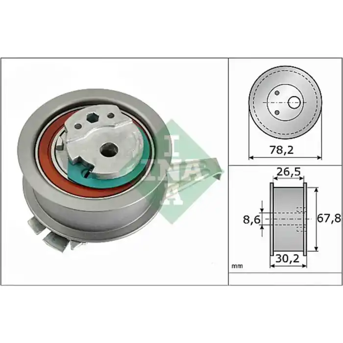 Vendita Finale Rullo tenditore Cinghia dentata 531 0894 10 SCHAEFFLER INA per AUDI VW SEAT MAN