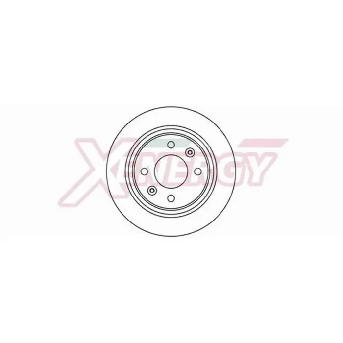 Affare Coppia Dischi Freno X602215 AP XENERGY per HYUNDAI KIA