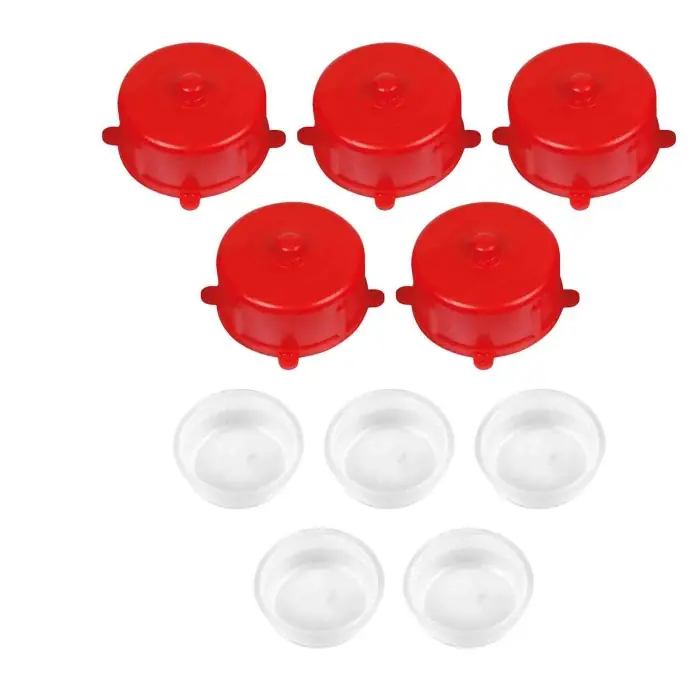 Set 5 Tappi E Sottotappi Per Taniche In Plastica Taniche Quantità Limitata