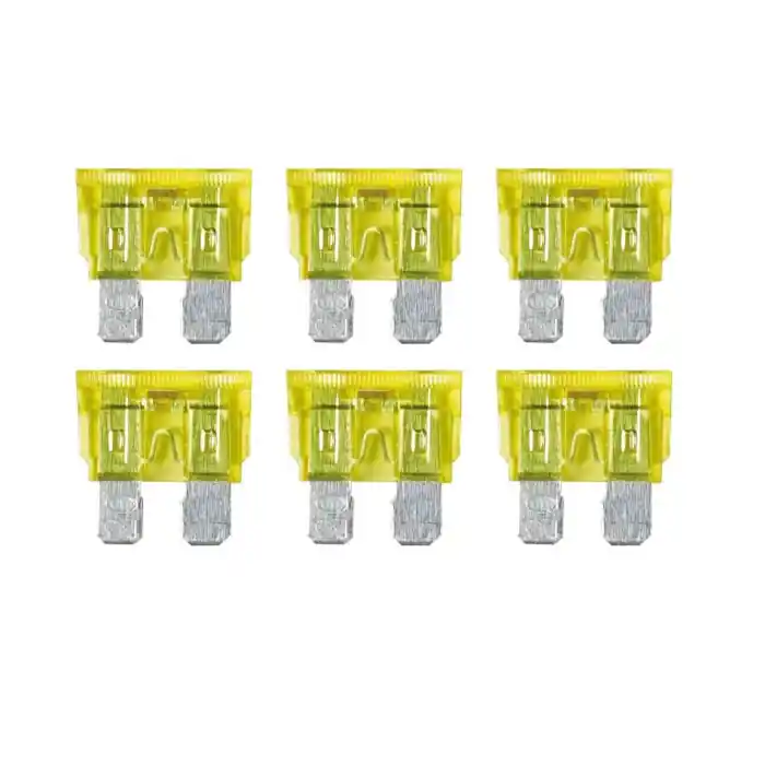 Smart Led Set 6 Fusibili Lamellari Con Spia A Led 12/32v 20a Fusibili Fusibili Promozione Esclusiva