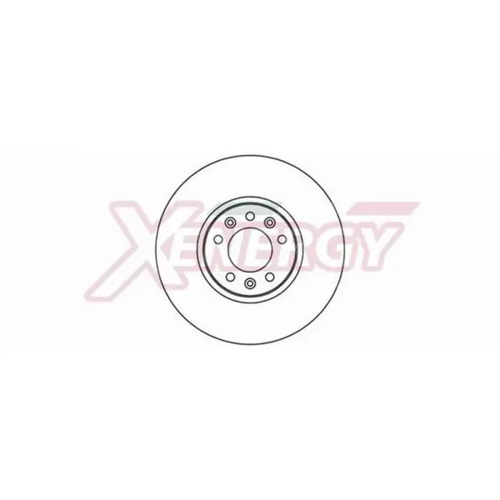Coppia Dischi Freno X602011 AP XENERGY per PEUGEOT CITROEN FIAT Affare