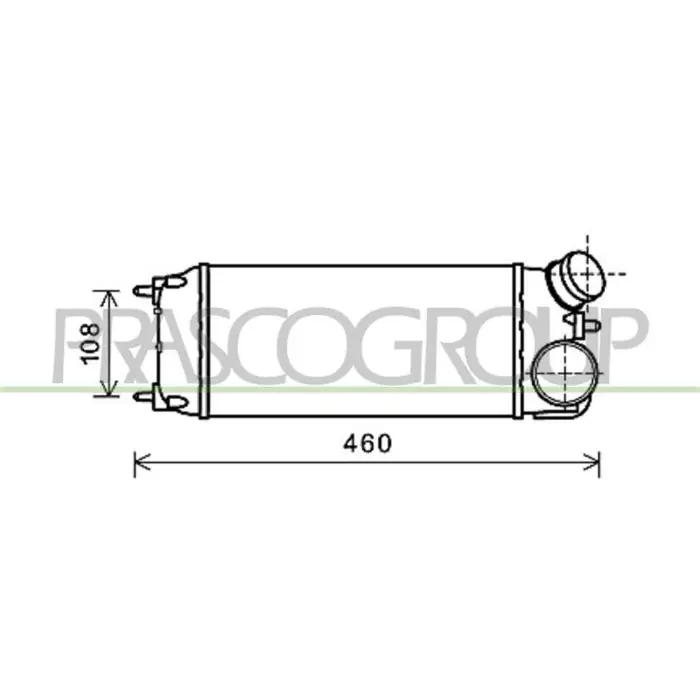 Scelto Dai Clienti Intercooler Per Ford Fiesta Mk Vi Dal 2008 Al 2012