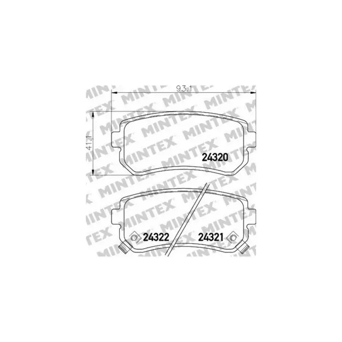 Pastiglie Freno Peugeot 407 Sw 2.0 Hdi 2009 07-2010 12 Mintex Pagamento Sicuro