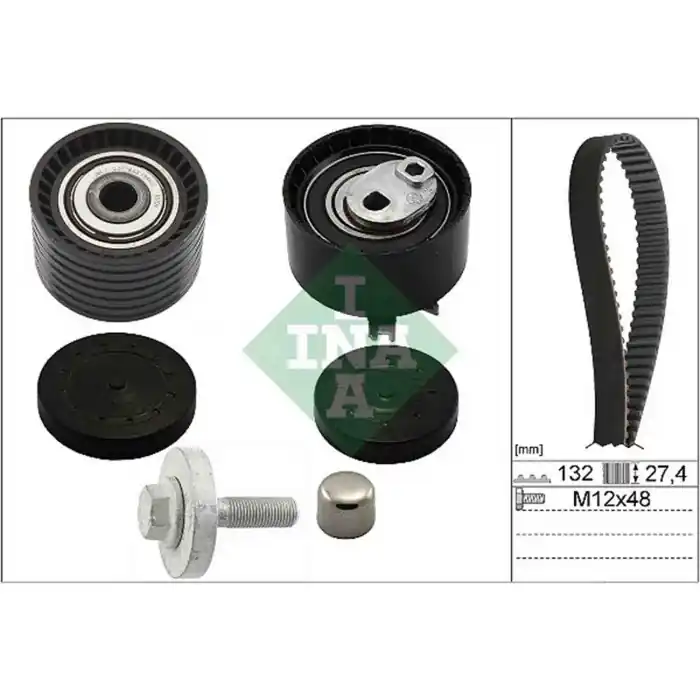 Kit cinghie dentate 530 0640 10 SCHAEFFLER INA per RENAULT NISSAN DACIA Nuovo Arrivo