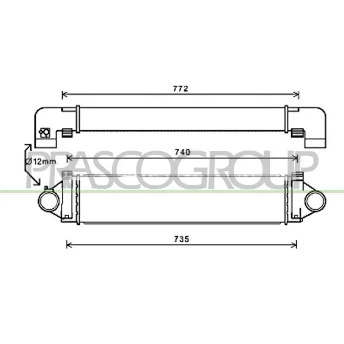 Intercooler Per Ford S-max Dal 2006 Al 2010 Sconto