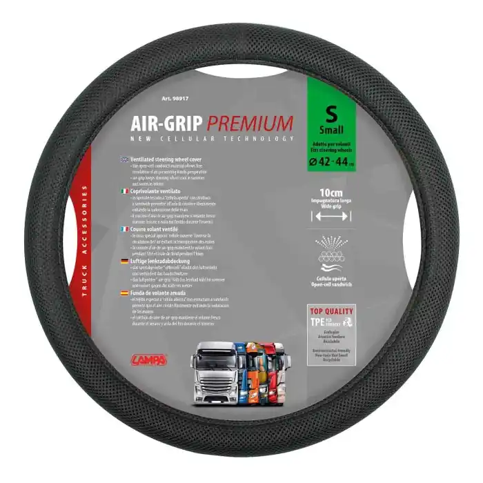 Di Tendenza Air Grip Coprivolante Ventilato S Ø 42/44 Cm Coprivolanti In Tessuto Ventilato Coprivolanti