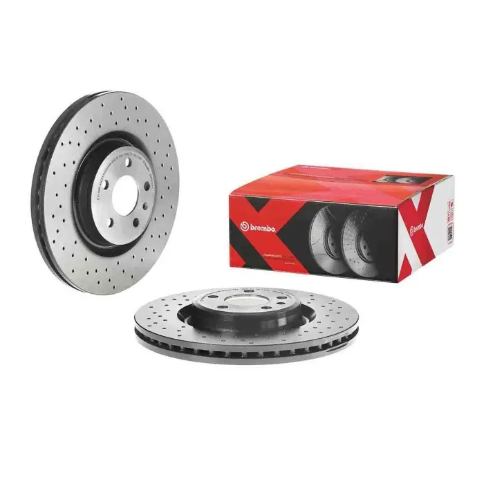 Affare Coppia Dischi Freno 09.B970.1X BREMBO per AUDI PORSCHE