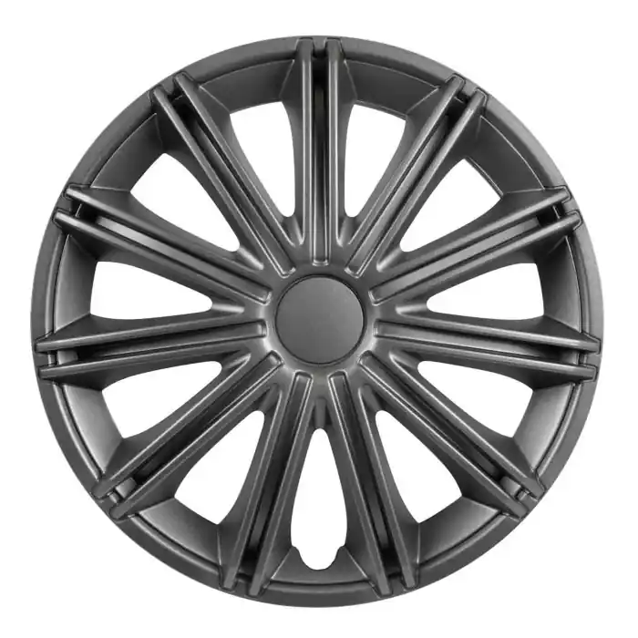 Nero Dark Set 4 Copricerchi Ø 13" Copricerchi 4 Pz Verniciati Tech One Copricerchi Must-Have