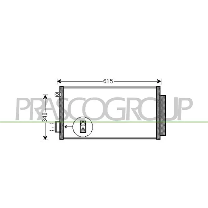 Ultime Pezzi Condensatore Per Fiat 500 L Dal 2012 Al 2017