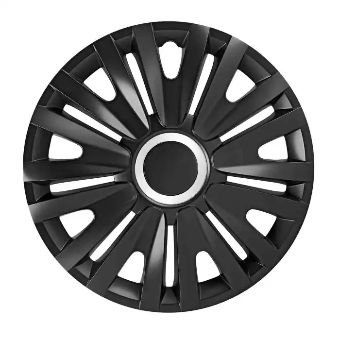 A Buon Prezzo Royal Black Set 4 Copricerchi Ø 14" Copricerchi 4 Pz Verniciati Tech One Copricerchi