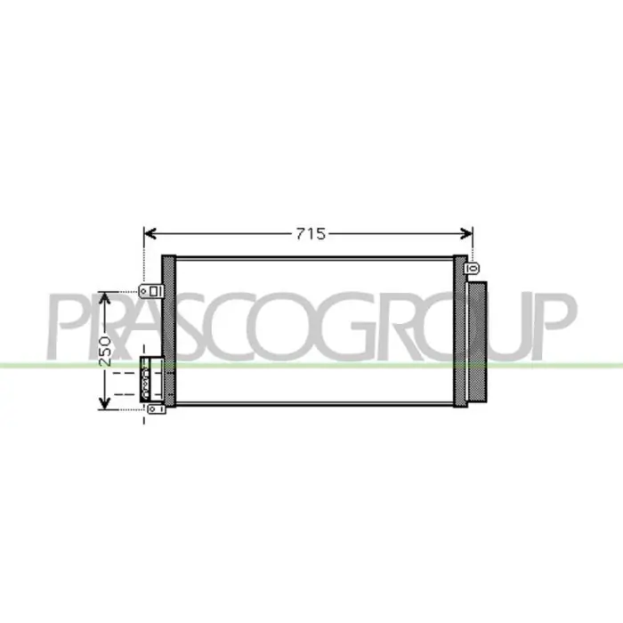 Condensatore Per Fiat Bravo - Brava Dal 1995 Al 2002 Economico