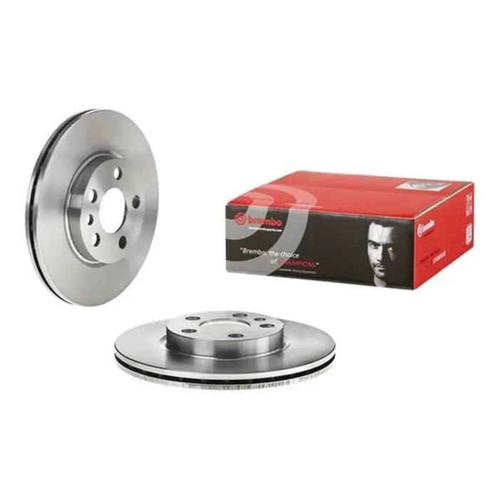 Coppia Dischi Freno 09.5870.34 BREMBO per PEUGEOT CITROEN FIAT Novità