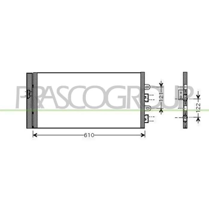 Compra Adesso Condensatore Per Fiat Punto Dal 2003 Al 2011